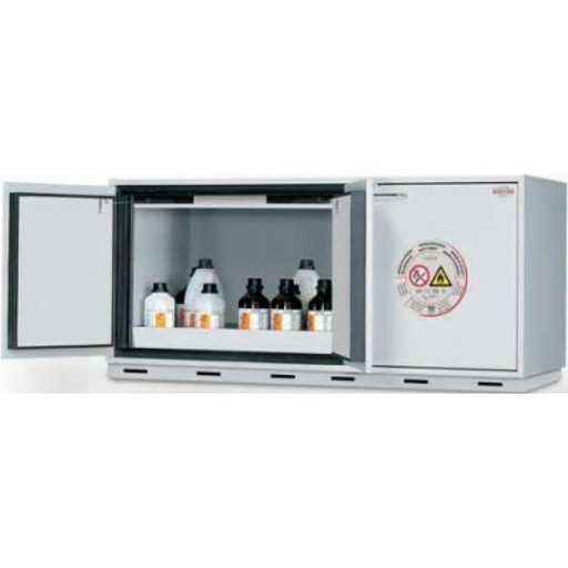 [230 -125225-SA-clinical] Safety Cabinet Width 1 400 mm, wing doors + drawer